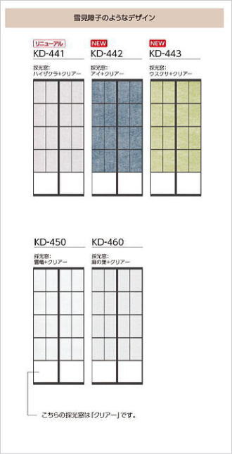 間仕切りプレイススウィング「折戸＋引戸」洋風障子デザインのパネルデザイン